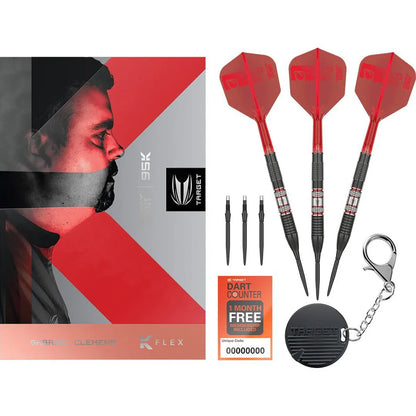Gabriel Clemens 95K 95% Tungsten Sp Steel Tip Darts By Target