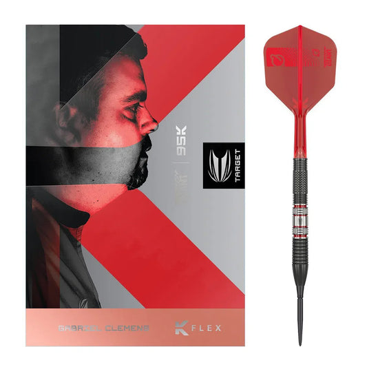 Gabriel Clemens 95K 95% Tungsten Sp Steel Tip Darts By Target