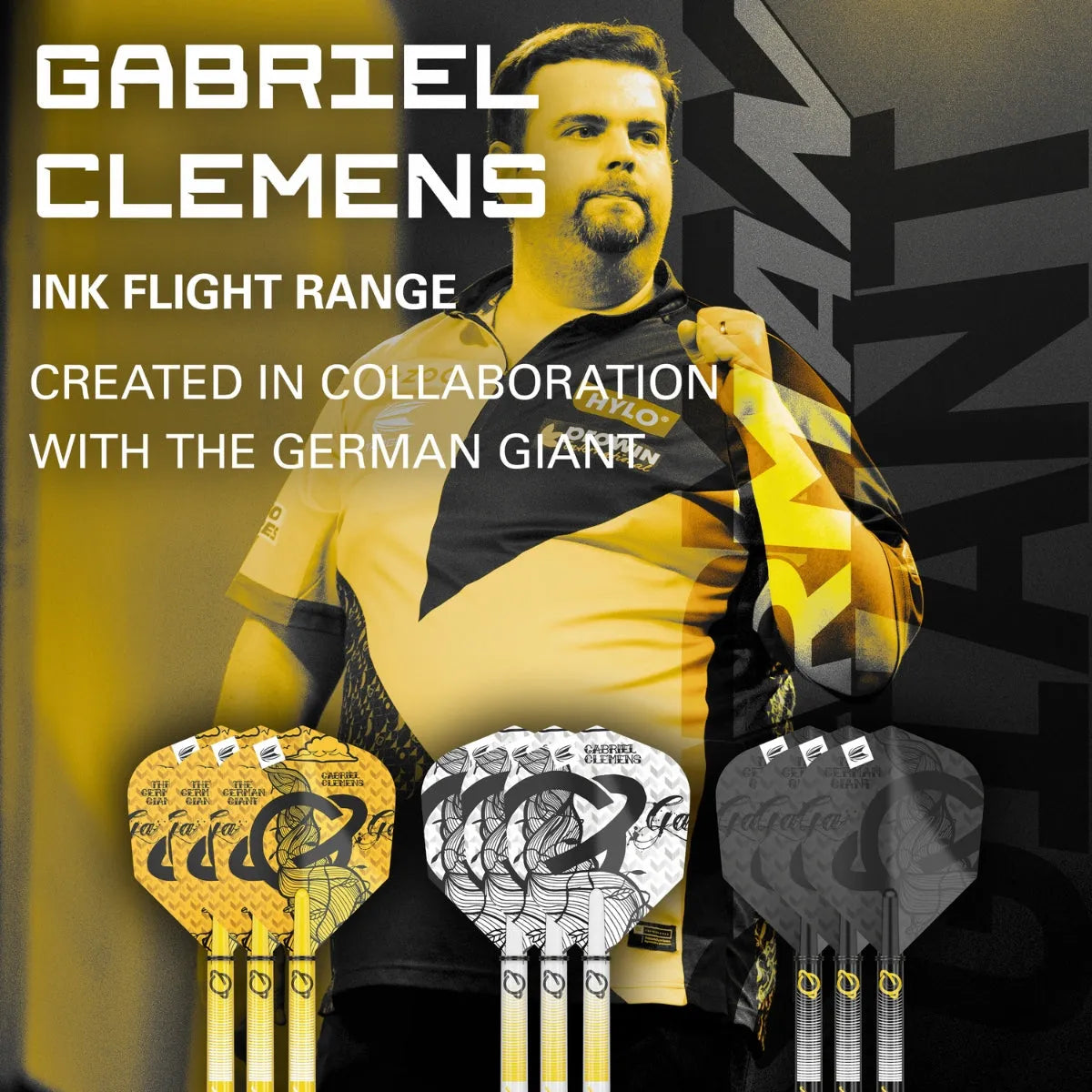 Gabriel Clemens Ink Flight & Shaft Kit By Target
