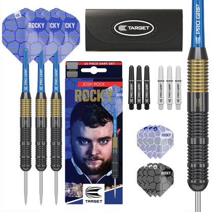 Josh Rock Brass Steel Tip Darts By Target 22 Gram