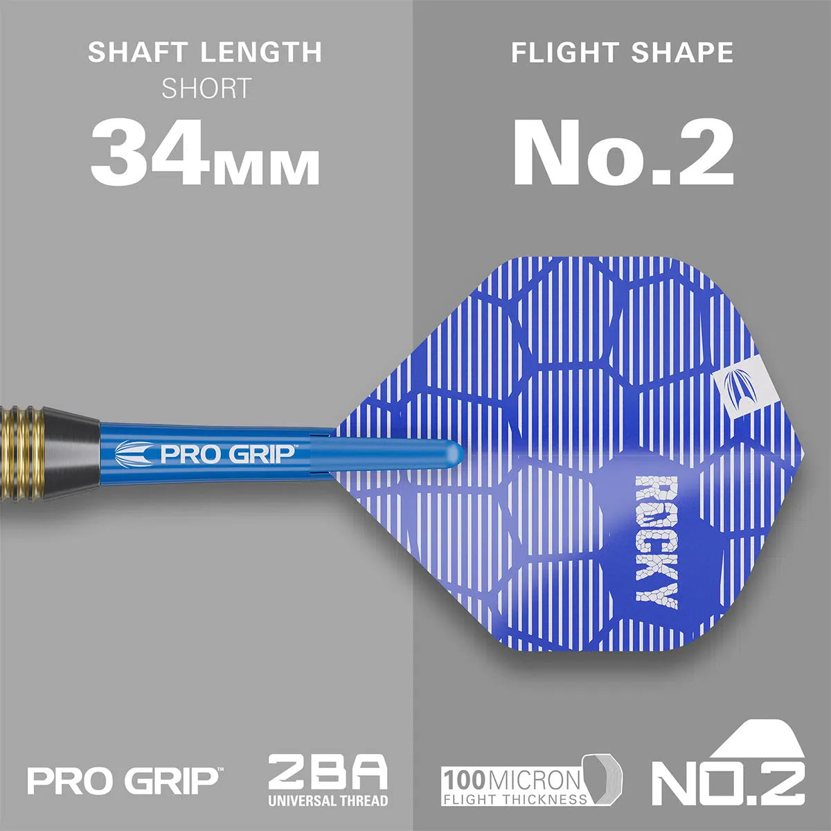 Josh Rock Brass Steel Tip Darts By Target 22 Gram