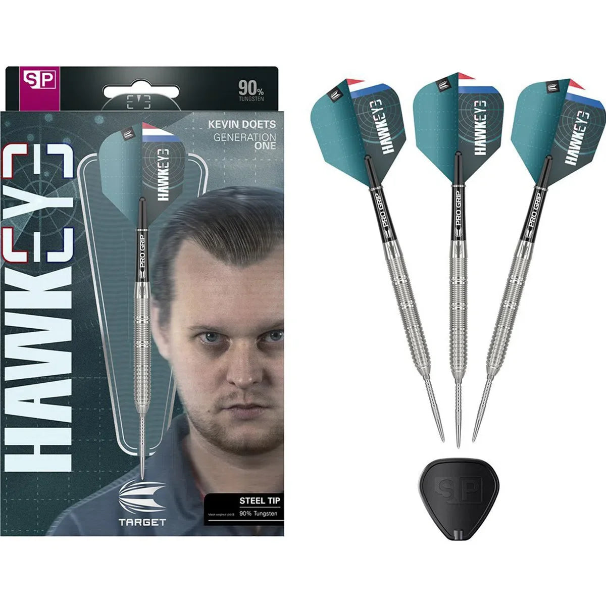 Kevin Doets 90% Tungsten Sp Steel Tip Darts By Target