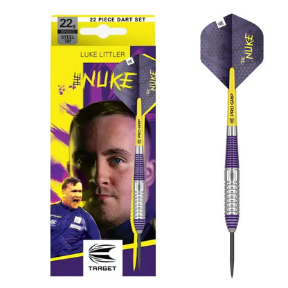 Luke Littler Brass Steel Tip Darts By Target