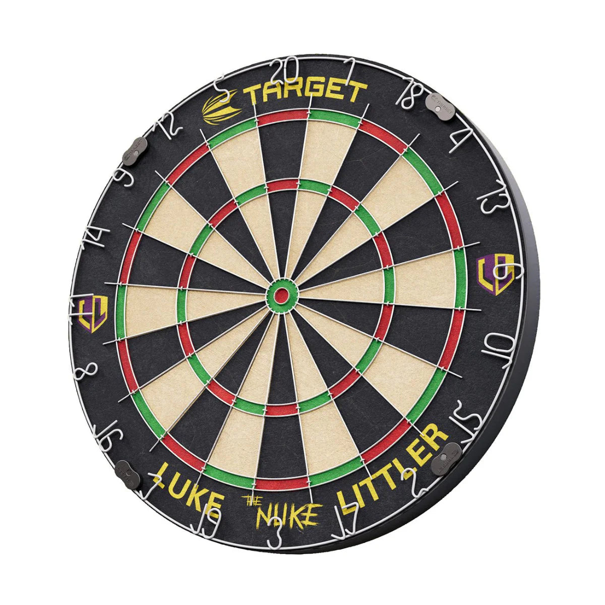 Luke The Nuke Littler Cabinet & Dartboard Set By Target