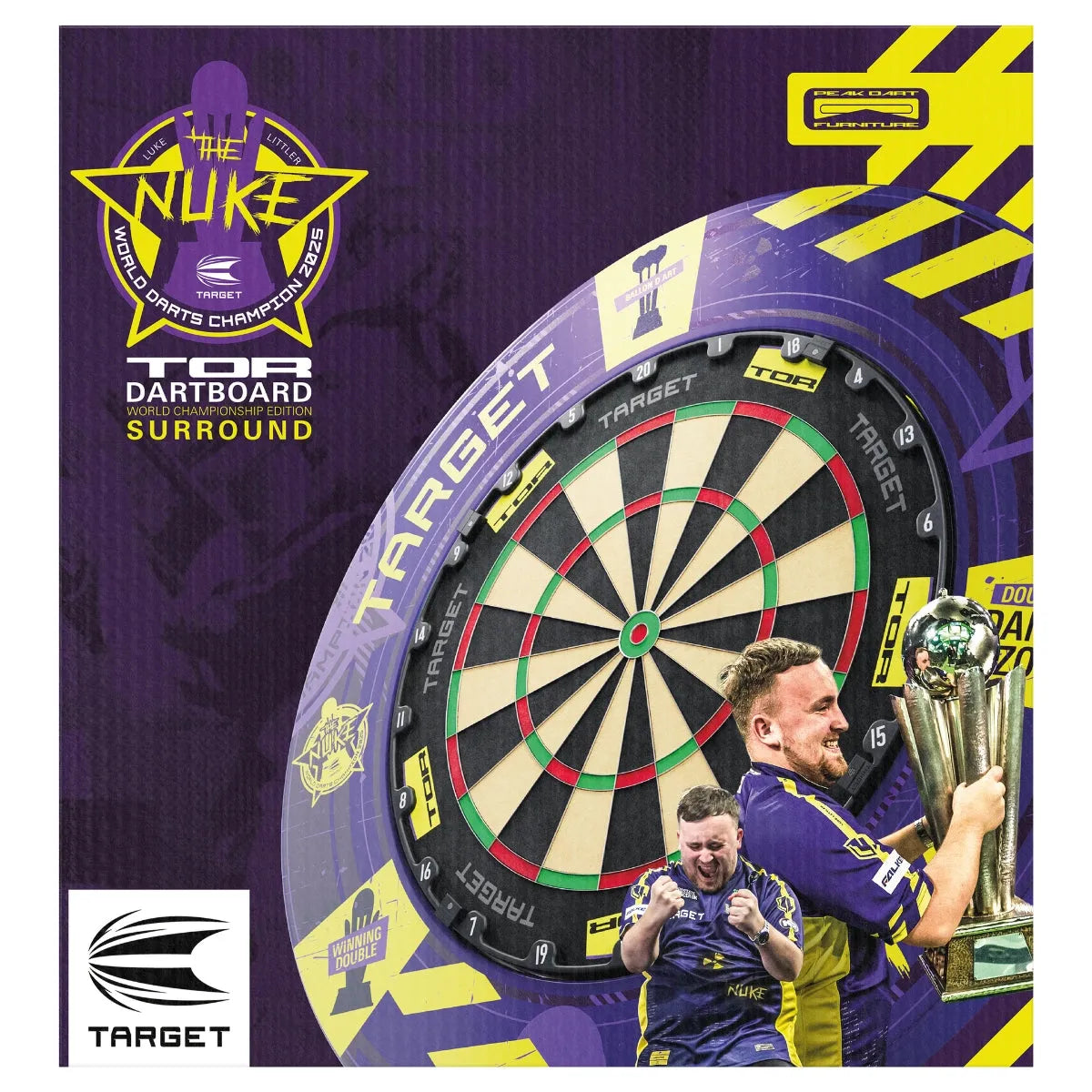 TOR Dartboard World Championship Edition Surround - Luke Littler The Nuke