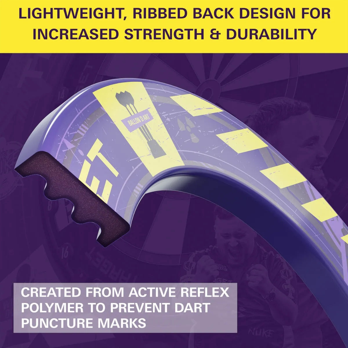 Luke Littler World Champion surround - ribbed back detail
