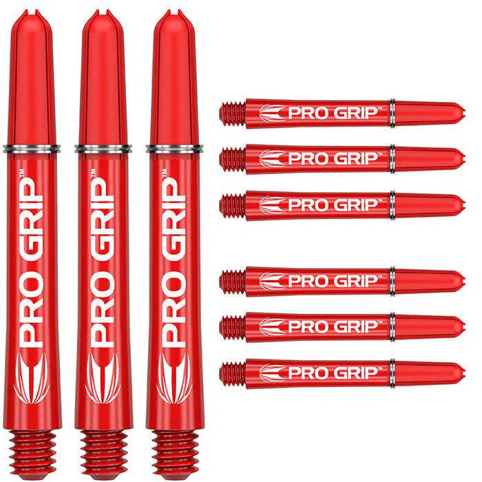 Target Pro Grip Dart Shafts - Red