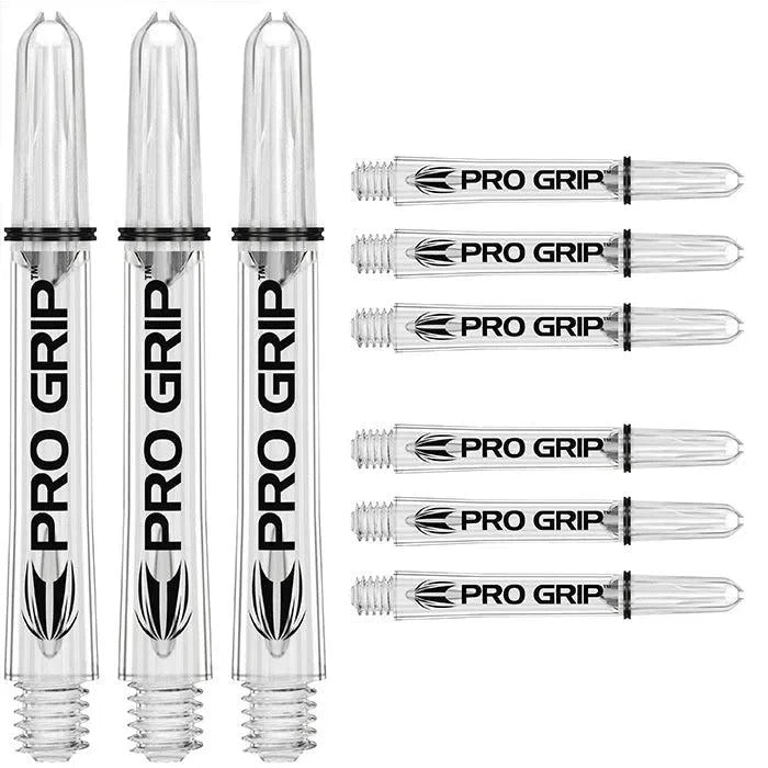 Target Pro Grip Dart Shafts - Clear