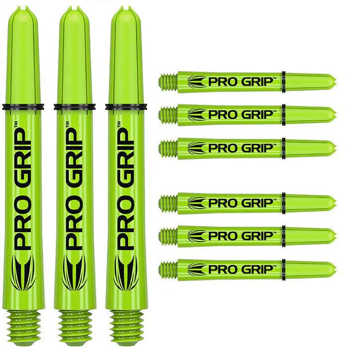 Target Pro Grip Dart Shafts - Lime