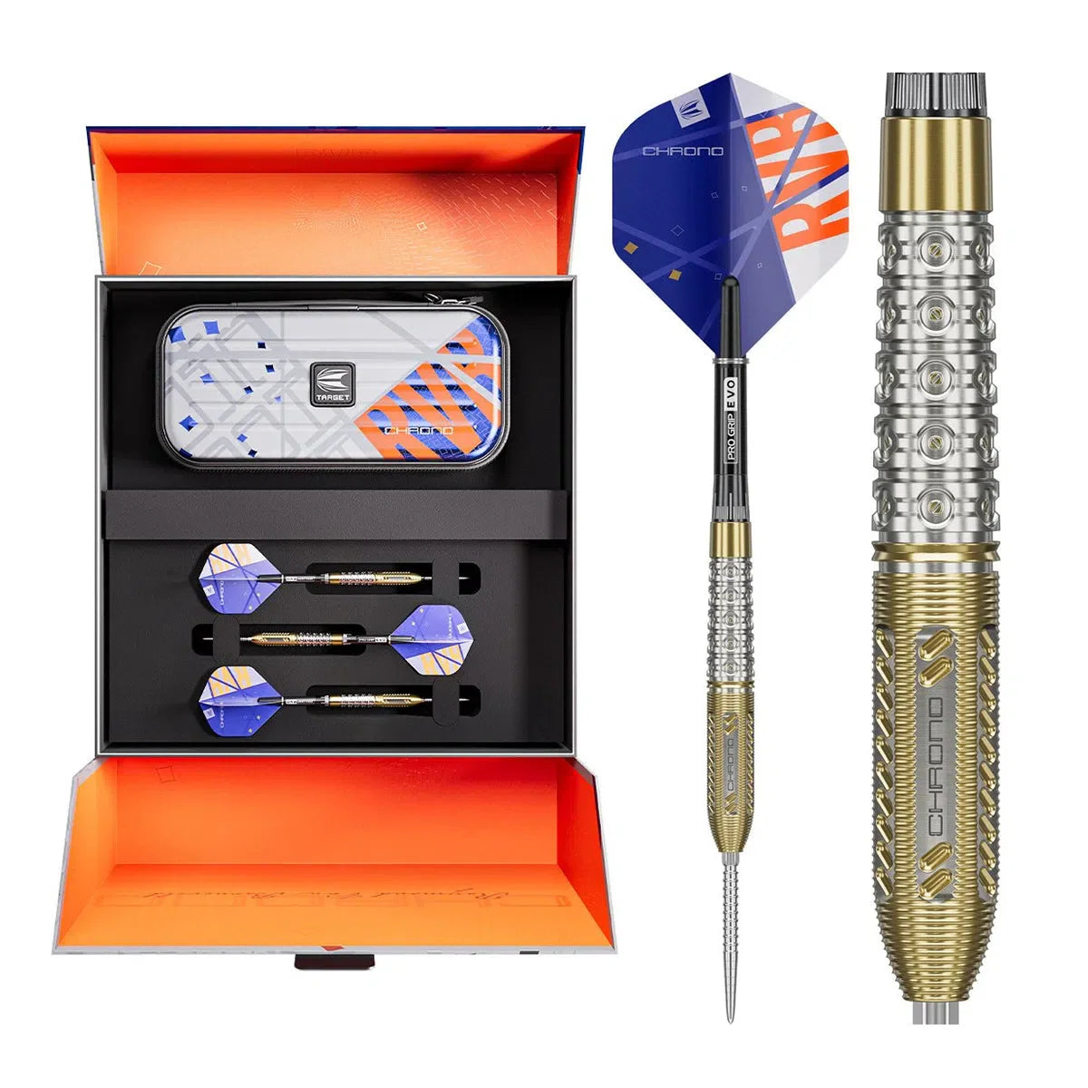 Raymond Van Barneveld Chrono 95% Tungsten Sp Steel Tip Darts By Target