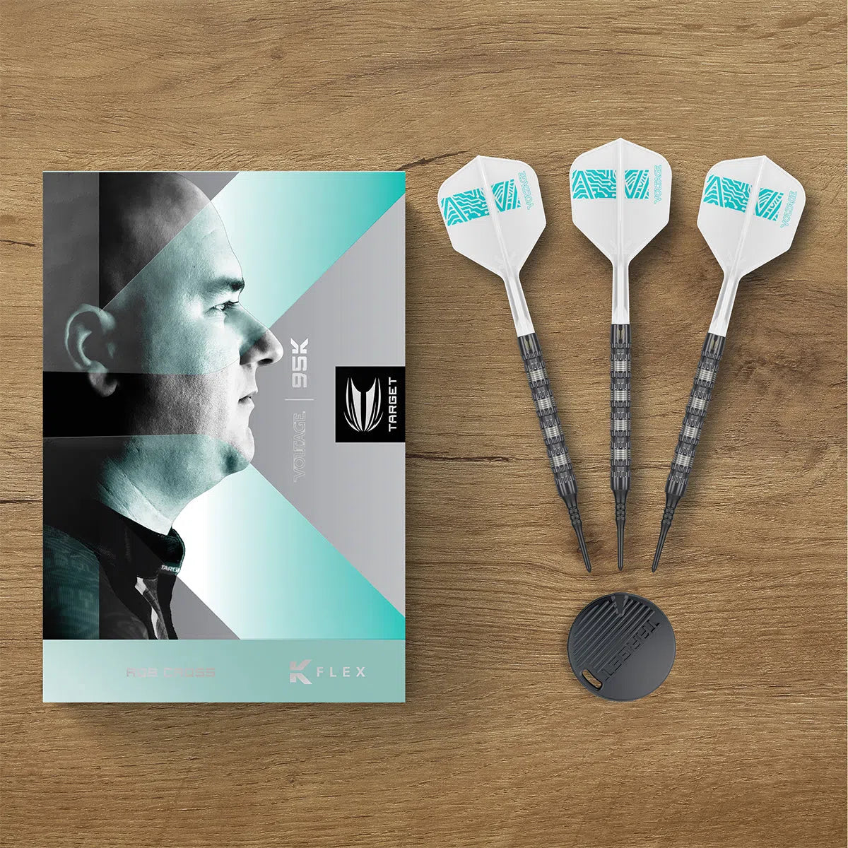 Rob Cross 95K 95% Tungsten Sp Steel Tip Darts By Target