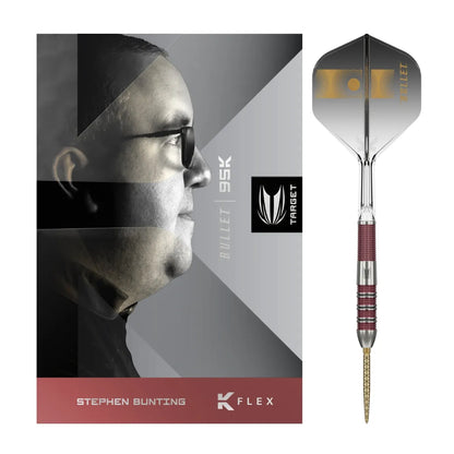 Stephen Bunting 95K 95% Tungsten Sp Steel Tip Darts By Target