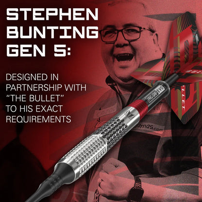 Stephen Bunting Gen 5 95% Tungsten Sp Steel Tip Darts By Target