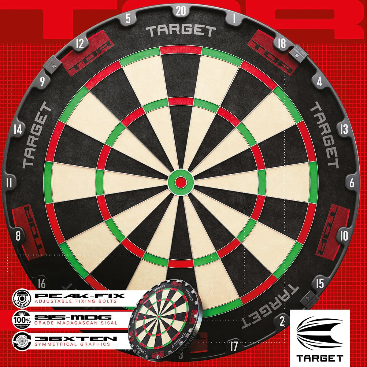 Tor Dartboard By Target