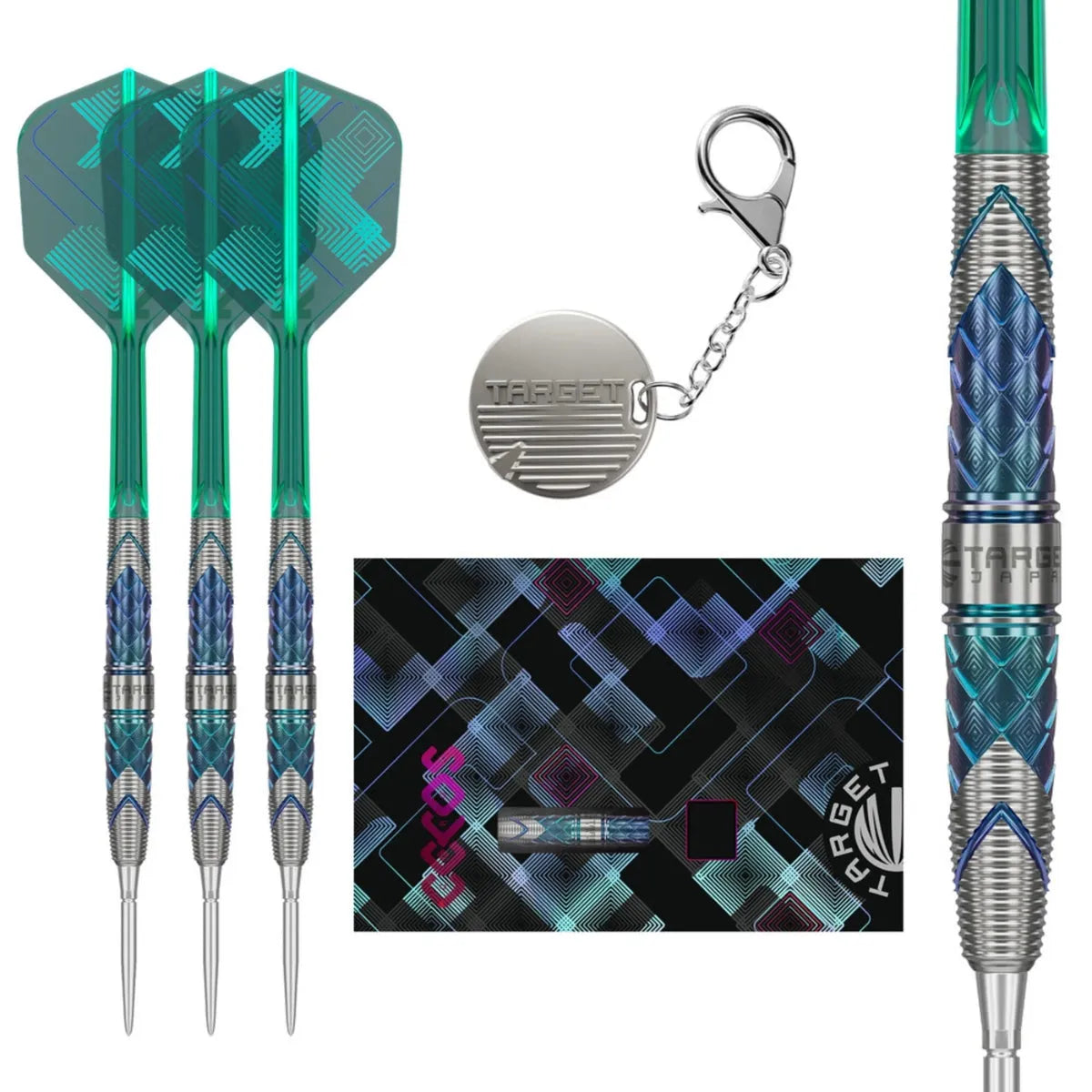 Target Japan Kaze Series Ceros 02 90% Tungsten Sp Steel Tip Darts