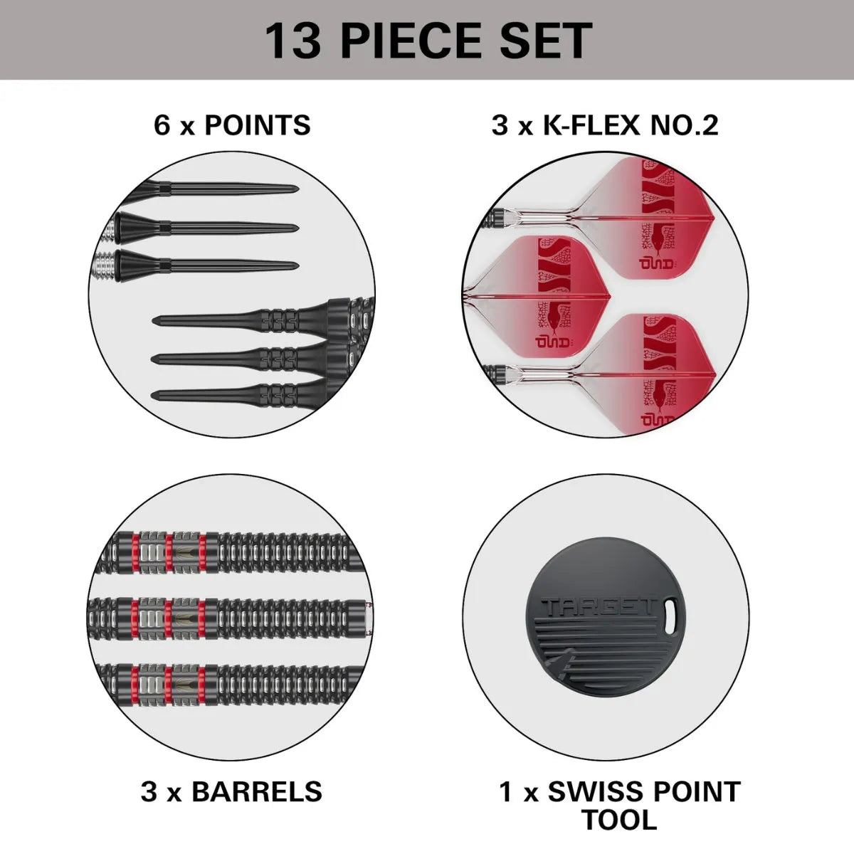 Target Nathan Aspinall Asp 95K 95% Tungsten Sp Steel Tip Darts