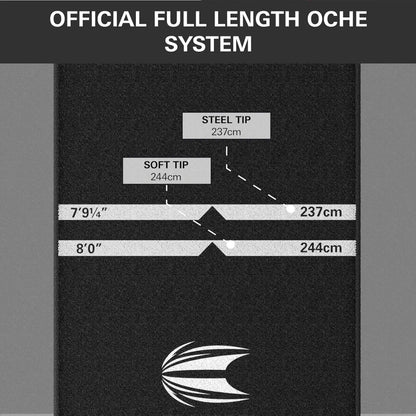 Target World Champion Floor Protect Dart Mat - Lightweight Odourless