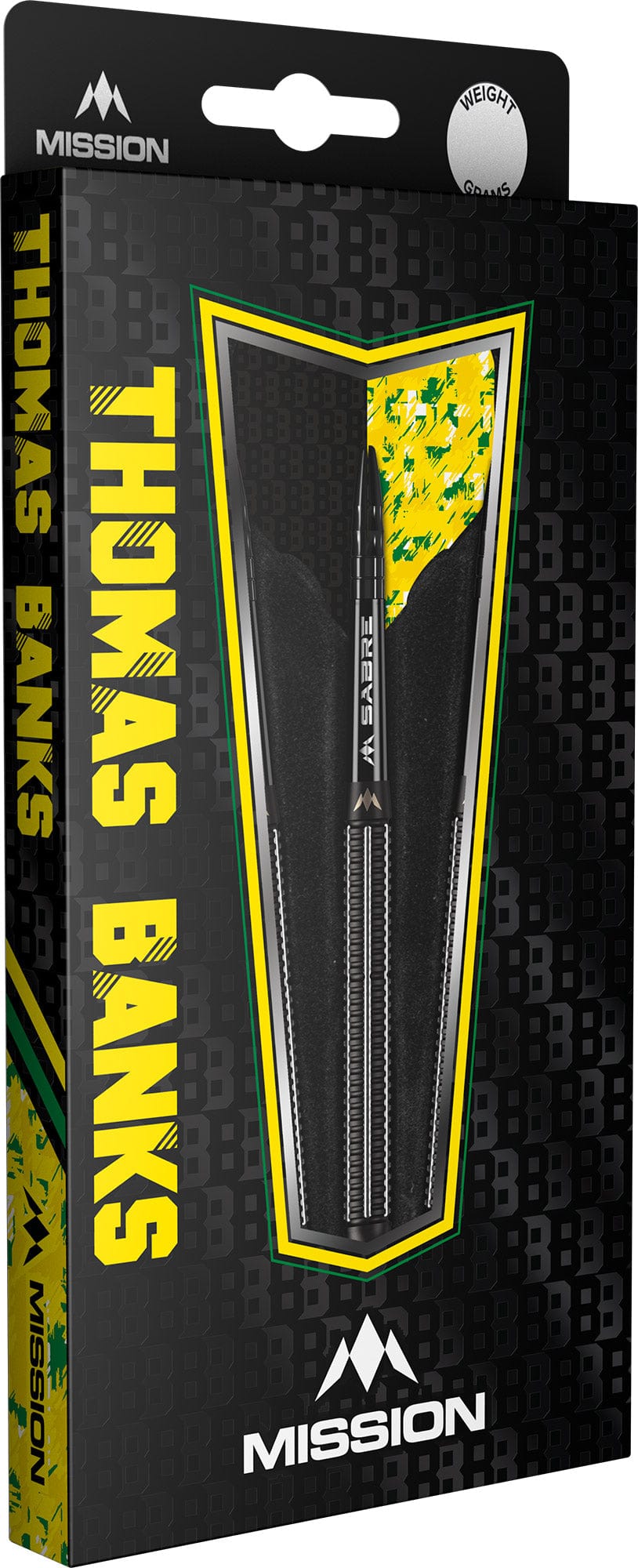 Mission Thomas Banks Darts - Steel Tip - 90% Tungsten - Black Pvd