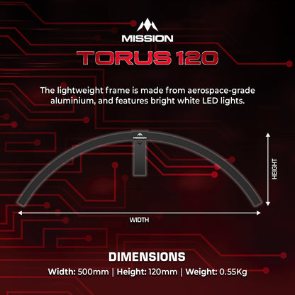 Mission Torus 120° Lighting System - Bright White Led Blue