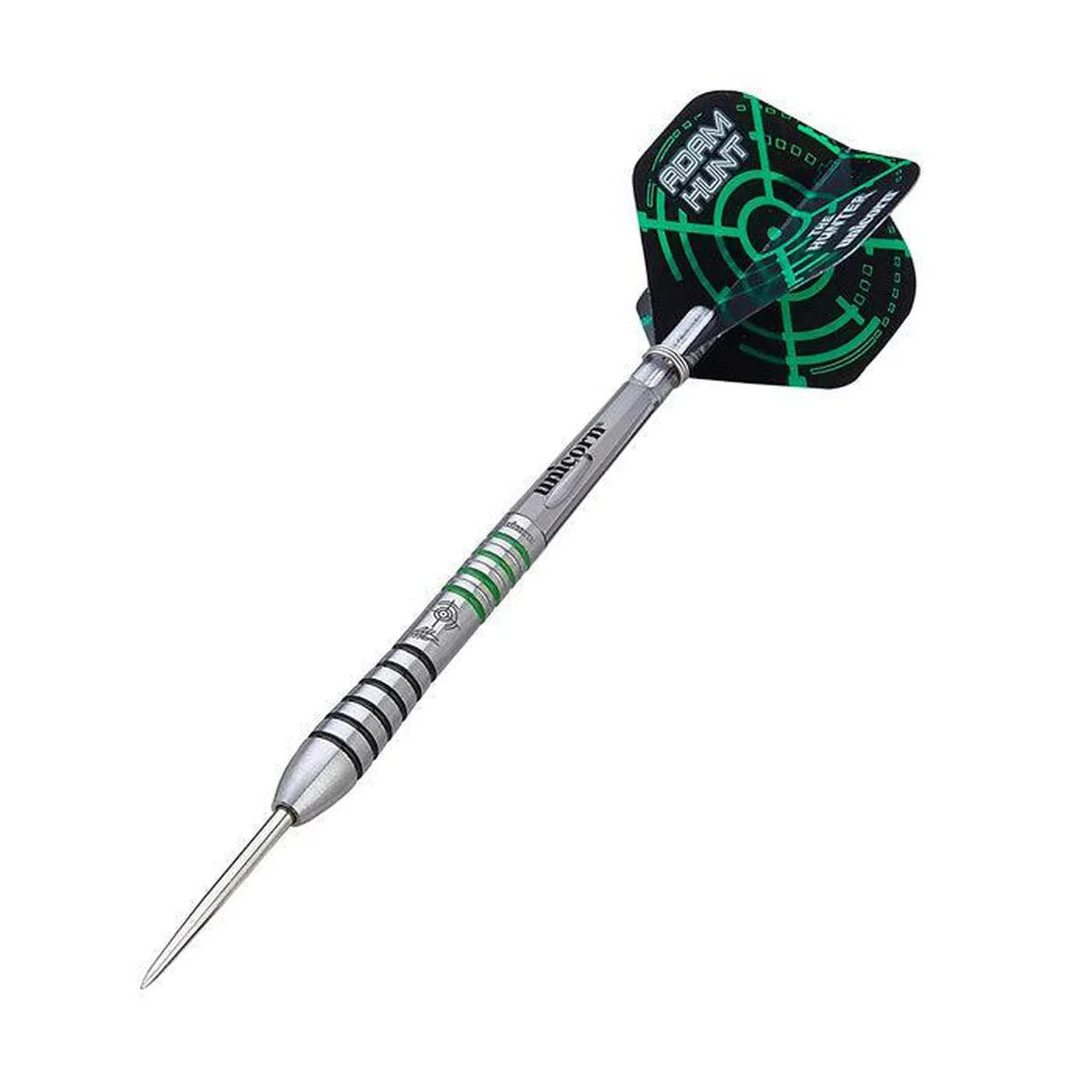 Adam Hunt Contender Phase 2 90% Tungsten Steel Tip Darts By Unicorn