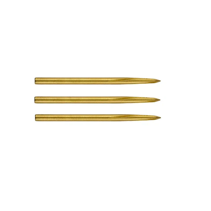 Unicorn Volute Dart Points - Steel Tip - Smooth - Gold 42Mm