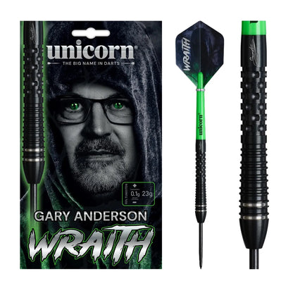 Unicorn Wraith Gary Anderson Phase 6 90% Tungsten Steel Tip Darts