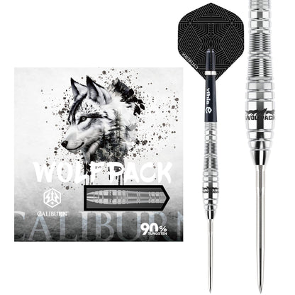 Caliburn Wolfpack Darts - Steel Tip - 90% Tungsten - W2 -