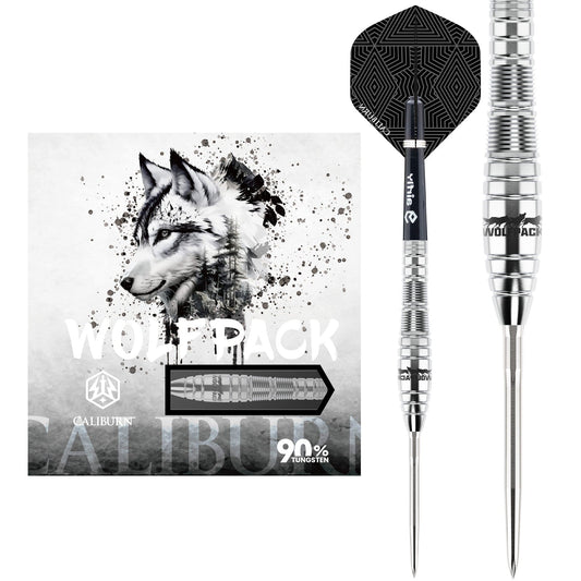 Caliburn Wolfpack Darts - Steel Tip - 90% Tungsten - W2 -