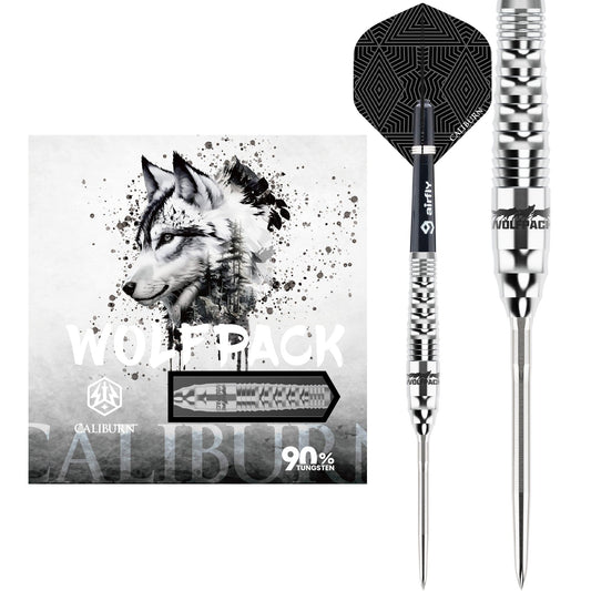Caliburn Wolfpack Darts - Steel Tip - 90% Tungsten - W3 -