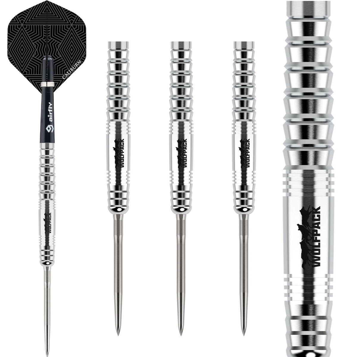 Caliburn Wolfpack Darts - Steel Tip - 90% Tungsten - W6 -