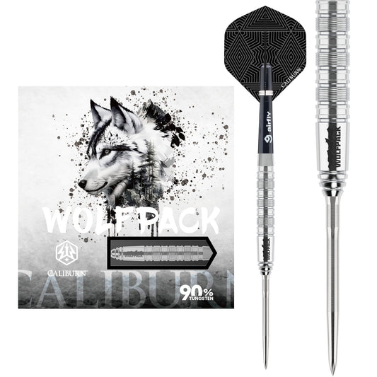 Caliburn Wolfpack Darts - Steel Tip - 90% Tungsten - W7 -