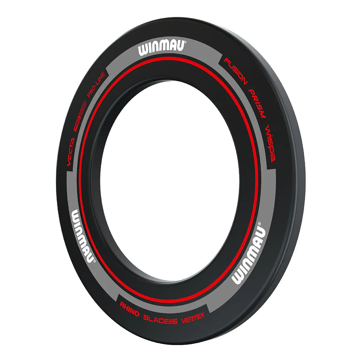 Winmau Advance Black/Red Dartboard Surround