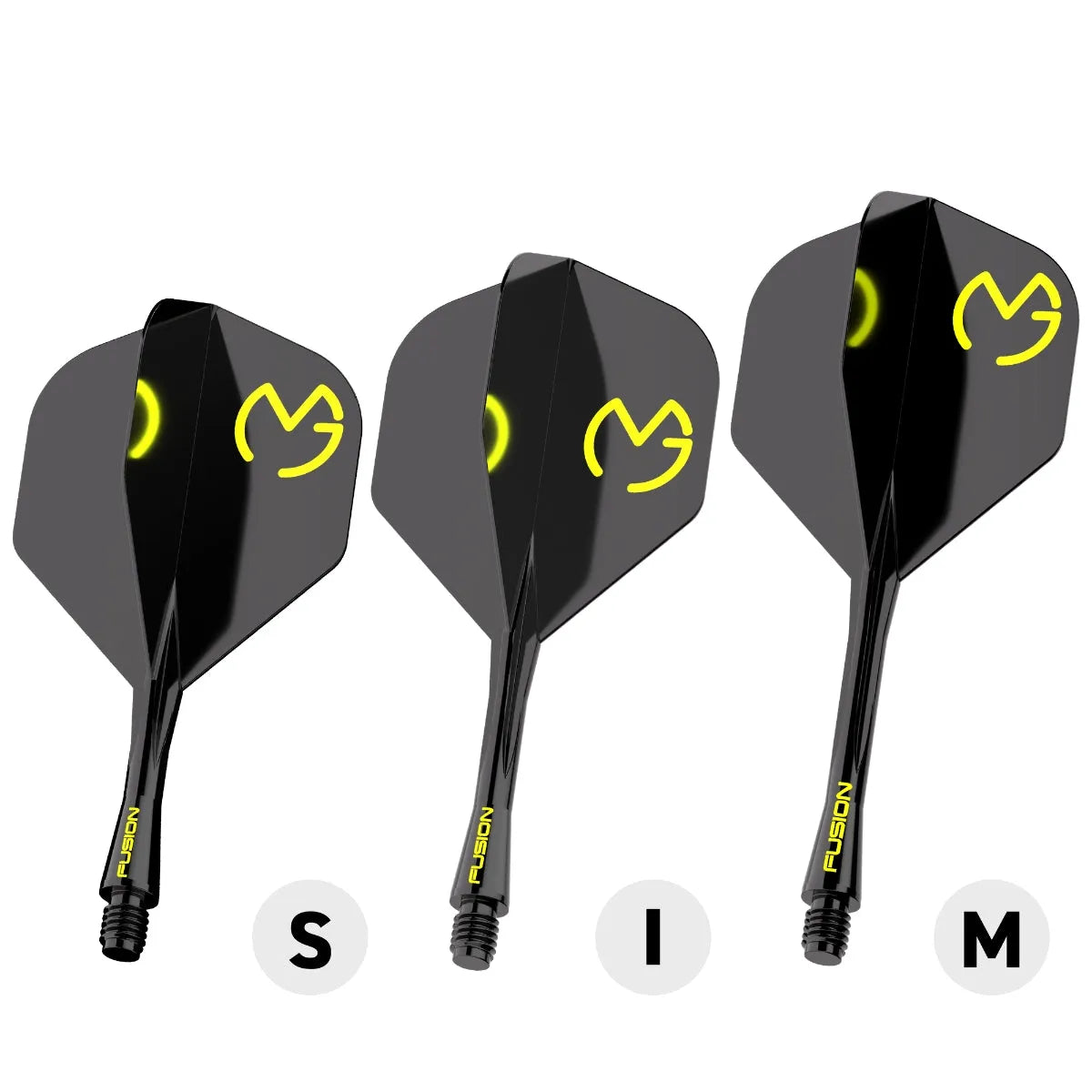 Winmau Mvg Pac Man Fusion Integrated Flight System - No6