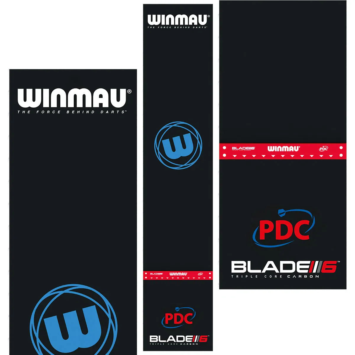 Winmau Pro Zone Precision Pvc Dart Mat & Integrated Oche