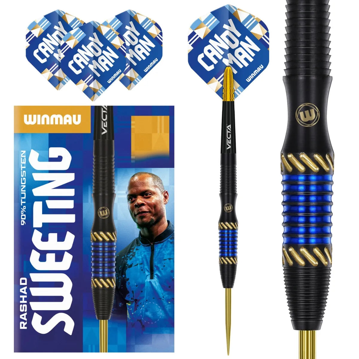 Rashad Sweeting "Candy Man" Signature Darts - 90% Tungsten Steel Tip