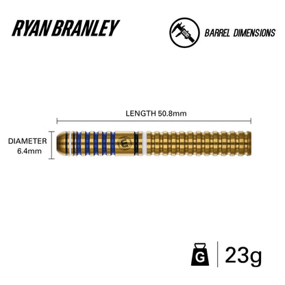 Ryan Branley Signature Darts - 90% Tungsten Steel Tip