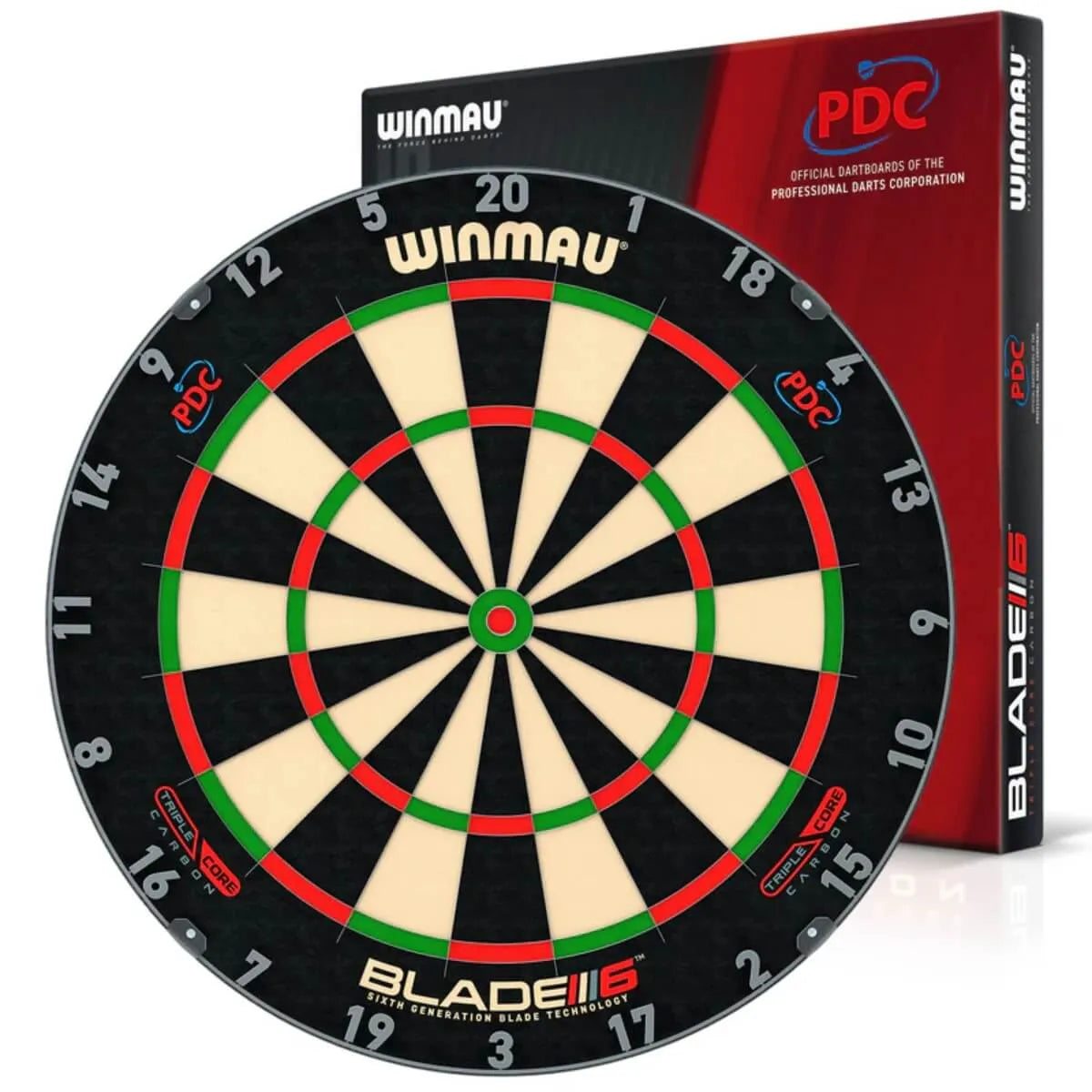 Winmau Blade 6 Triple Core Professional Level Dartboard