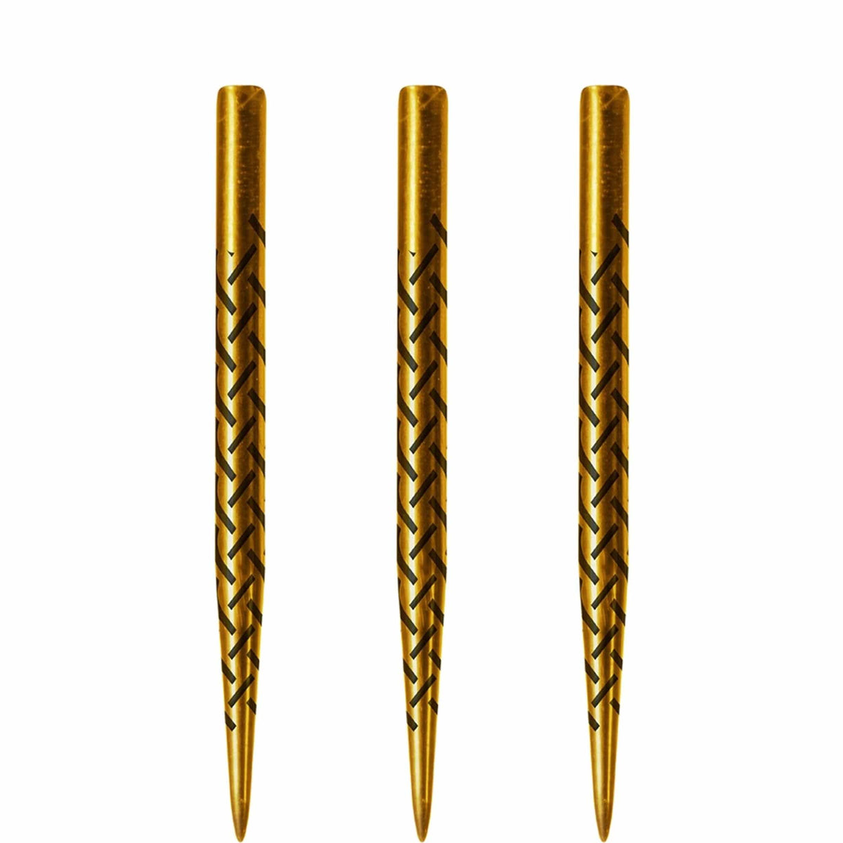 Shot Steel Tip Dart Points - Kapene Gold Ti 38Mm