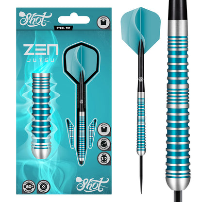 Zen Jutsu V2 80% Tungsten Steel Tip Darts By Shot