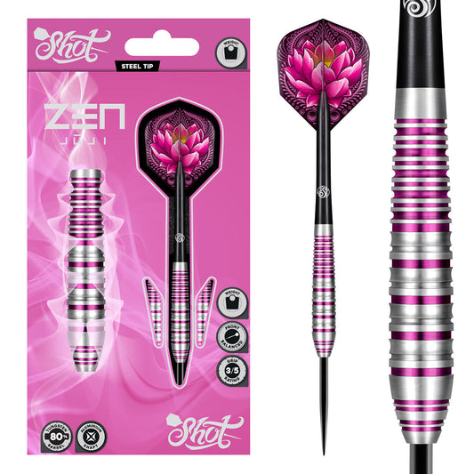 Zen Juji 80% Tungsten Steel Tip Darts By Shot