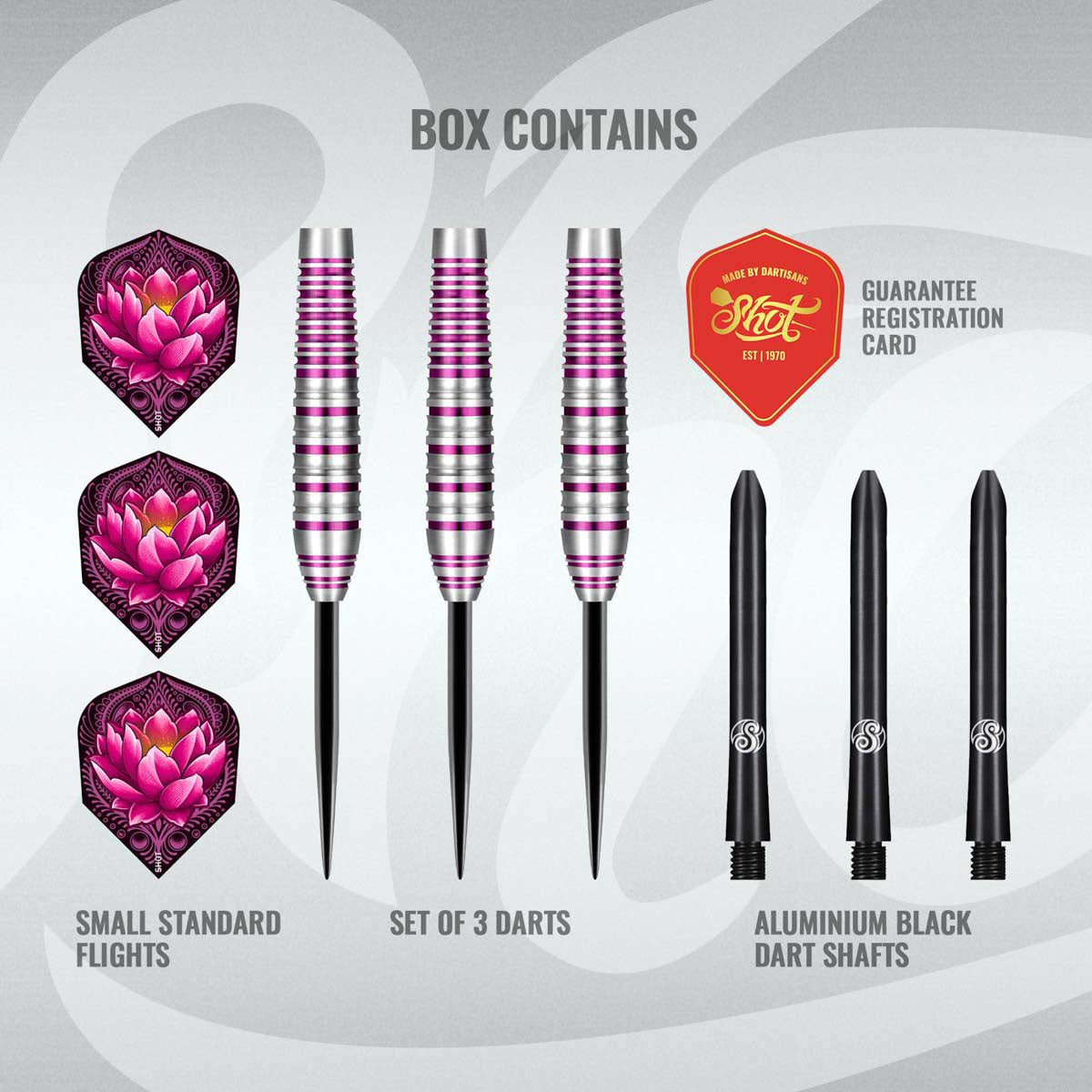 Zen Juji 80% Tungsten Steel Tip Darts By Shot