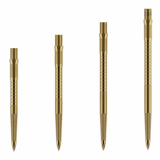 Caliburn Replaceable Dart Points - Micro Grip - Gold - 28Mm