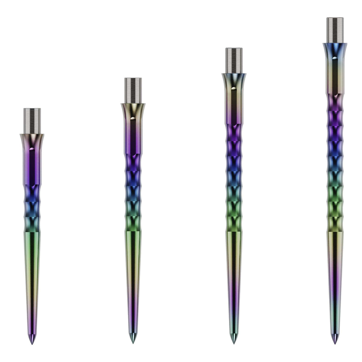 Caliburn Replaceable Dart Points - Ripple - No Lip - Rainbow 36Mm