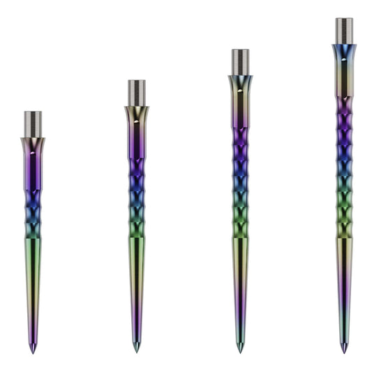 Caliburn Replaceable Dart Points - Ripple - No Lip - Rainbow 36Mm