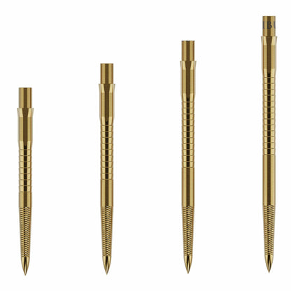 Caliburn Replaceable Dart Points - Micro Grip - Gold - 40Mm