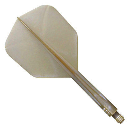 Condor Axe Metallic Dart Flights - Small - Champagne Gold Small - Small