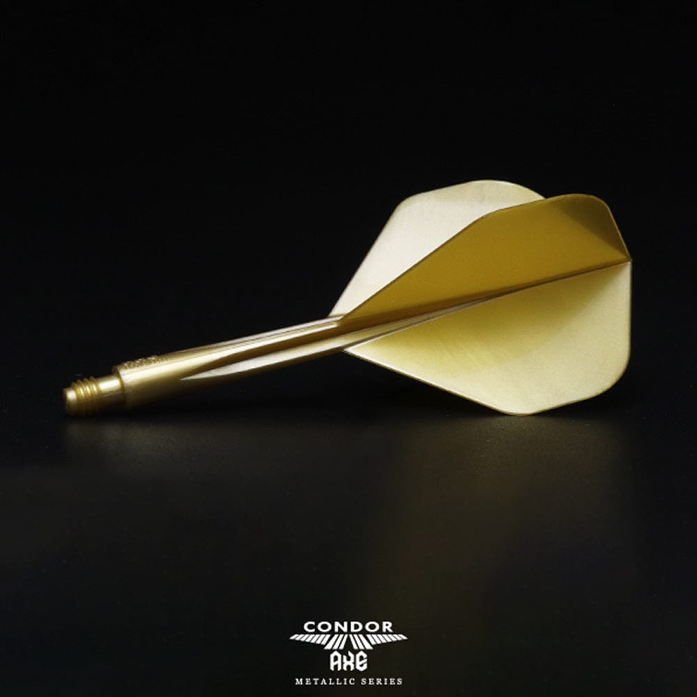 Condor Axe Metallic Dart Flights - Standard - Gold