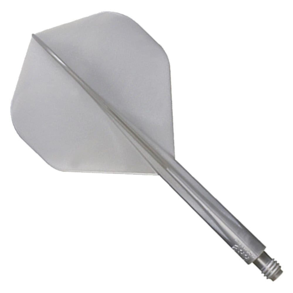 Condor Axe Metallic Dart Flights - Standard - Pearl Silver