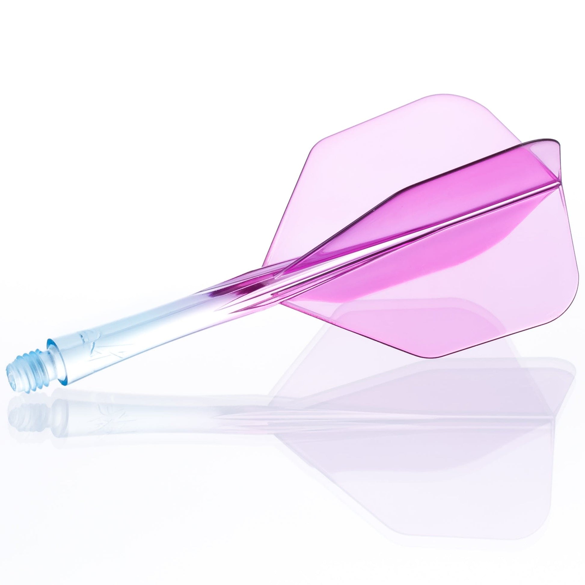 Caliburn SUP Flights - Moulded Flight & Shaft - Standard No6 - Two Tone - Blue & Purple