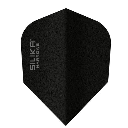 Silika Solid Standard No6 Dart Flights - Black